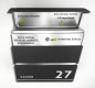Preview: NEW SECURE 2 Hochwertiger Edelstahl Design Briefkasten mit Echt-Schiefer