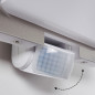 Preview: 03 MONTREAL LED Sensor Wandleuchte Strahler Silber